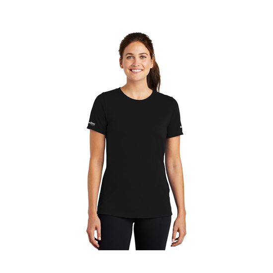Picture of Nike Ladies Dri-FIT Cotton/Poly Scoop Neck Tee